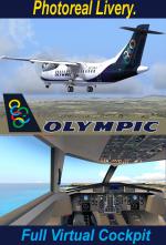 FSX/P3D4 ATR 42-500 Olympic Air package.